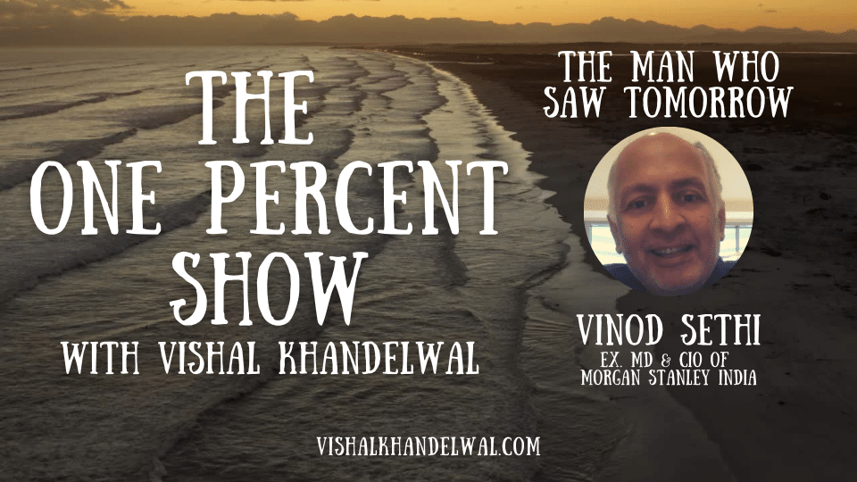  The One Percent Show with Vishal Khandelwal : Vishal  Khandelwal: Audible Books & Originals